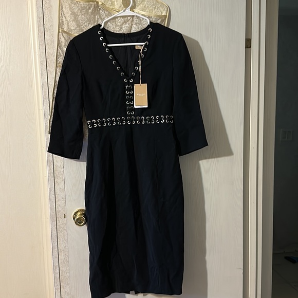 NWT MICHAEL KORS COLLECTION Designer Luxury DRESS SIZE 6 - Picture 2 of 16